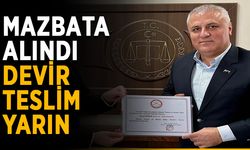 Başkan Eray Erdem, mazbatayı aldı