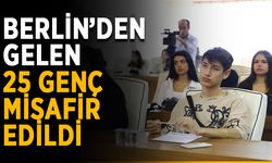 Berlin’den gelen 25 genç misafir edildi