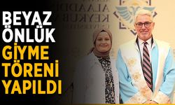 Beyaz önlük giyme töreni yapıldı