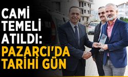 Cami temeli atıldı: Pazarcı'da tarihi gün