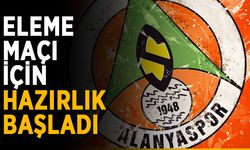 Eleme maçı için hazırlık başladı
