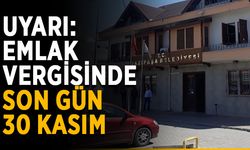 Emlak vergisinde son gün 30 Kasım