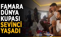 Famara Dünya Kupası sevinci yaşandı