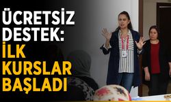 Güllerpınarı Kurs Merkezi’nde ilk kurslar başladı