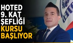 HOTED 9. Kat Şefliği Kursu başlıyor