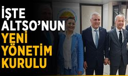 İşte ALTSO’nun yeni yönetim kurulu