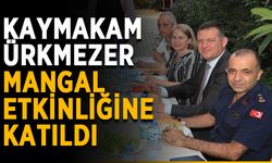 Kaymakam Ürkmezer, mangal etkinliğine katıldı