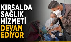 Kırsalda sağlık hizmeti devam ediyor