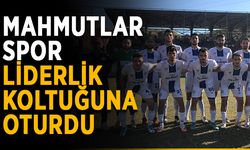 Mahmutlarspor liderlik koltuğuna oturdu