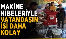 Makine hibeleri vatandaşın işini kolaylaştırıyor