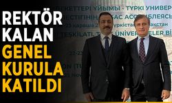 Rektör Kalan genel kurula katıldı