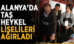 Taş Heykel Sempozyumu, liseli öğrencileri ağırladı