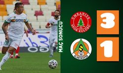 Ümraniyespor - Alanyaspor: 3-1