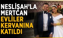 Uslu ve Aydın ailelerinin mutlu günü