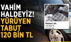 Vahim haldeyiz! Yürüyen tabut 120 bin TL