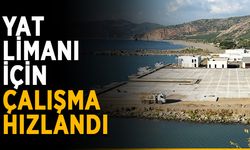 Yat limanı için çalışma hızlandı