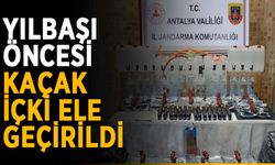 Yılbaşı öncesi kaçak içki ele geçirildi