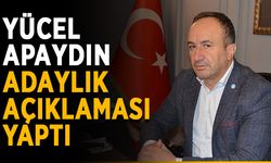 Yücel Apaydın adaylık açıklaması yaptı