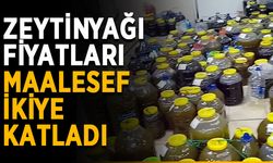 Zeytinyağı fiyatları maalesef ikiye katladı