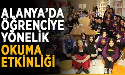 Alanya’da okuma alışkanlığı için etkinlik