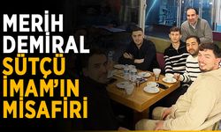 Alanya’da tatlı yiyip, tatlı konuştular
