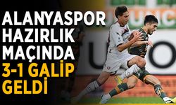 Alanyaspor hazırlık maçında 3-1 galip geldi