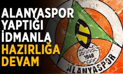 Alanyaspor yaptığı idmanla hazırlığa devam