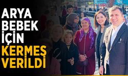 Arya bebek için kermes verildi