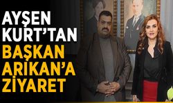Ayşen Kurt’tan Başkan Arıkan’a ziyaret