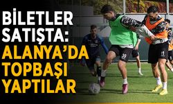 Biletler satışta: Alanyaspor topbaşı yaptı