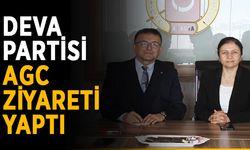 Deva Partisi AGC ziyareti yaptı