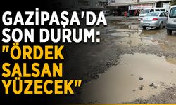 Gazipaşa'da son durum: "Ördek salsan yüzecek"