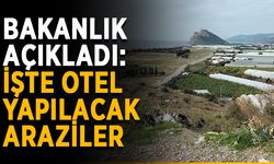 İşte Gazipaşa’da otel yapılacak araziler