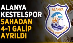 Kestelspor sahadan 4-1 galip ayrıldı
