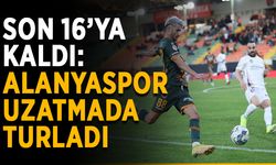 Son 16’ya kaldı: Alanyaspor uzatmada turladı