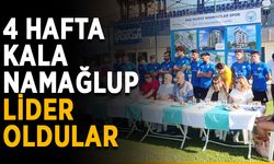 4 hafta kala namağlup lider oldular