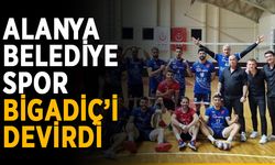 Alanya Belediyespor, filede Bigadiç’i devirdi