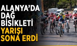 Alanya’da dağ bisikleti yarışı sona erdi