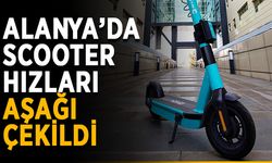 Alanya’da scooter hızları aşağı çekildi