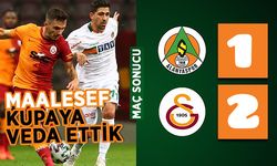 Alanyaspor Ziraat Kupası'ndan elendi: 1-2