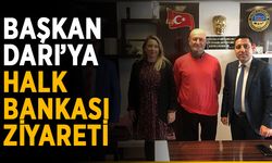 Başkan Darı’ya Halk Bankası ziyareti