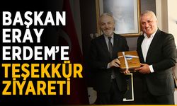 Başkan Eray Erdem’e teşekkür ziyareti