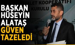 Başkan Hüseyin Alataş güven tazeledi