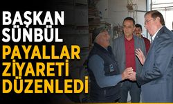 Başkan Sünbül'den Payallar esnafı ziyareti