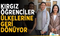 Kırgız öğrenciler ülkelerine geri dönüyor