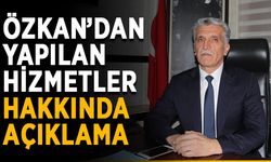 Paşa Özkan hizmet açıklaması yaptı