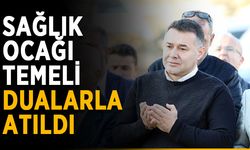 Sağlık ocağı temeli dualarla atıldı