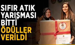 Sıfır atık yarışması bitti, ödüller verildi