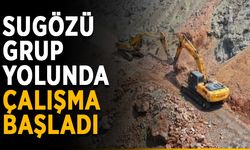 Sugözü grup yolunda çalışma başladı