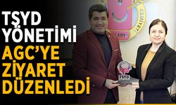 TSYD yönetimi AGC’ye ziyaret düzenledi